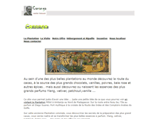Tablet Screenshot of cananga.fr